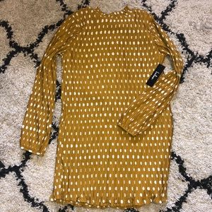 Yellow Polka dot dress